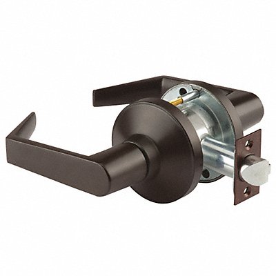 GRAINGER GT126MIA613234ASA Lever Lockset Mechanical GT Curved Miami