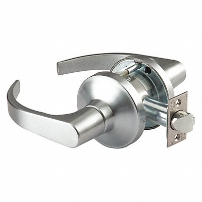 GRAINGER GT148BSN626234ASASCC Lever Lockset Mechanical GT Curved