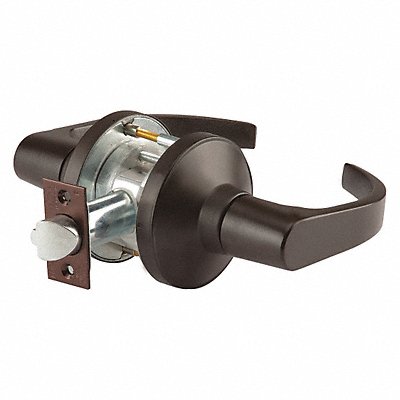 GRAINGER GT115BSN613234ASASCC Lever Lockset Mechanical GT Curved