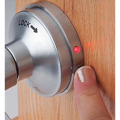 GRAINGER GT135LEDPHL626234ASASCC Lever Lockset Mechanical GT Curved