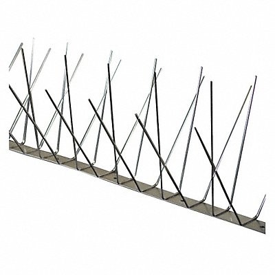 BIRD BARRIER BPS250 Bird Repellent Spikes 51 ft L 2 1/2 in W