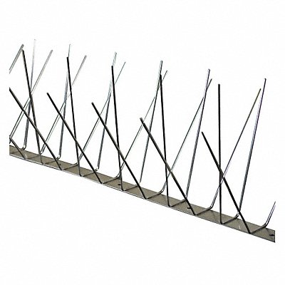 BIRD BARRIER BPS2100 Bird Repellent Spikes 100ft L 2 1/2 in W