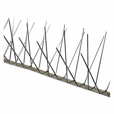BIRD BARRIER BPS4250 Bird Repellent Spikes 51 ft L 5 in W