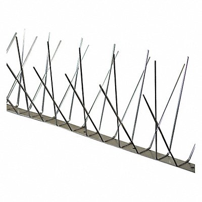 BIRD BARRIER BPS650 Bird Repellent Spikes 51 ft L 8 in W
