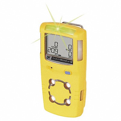 HONEYWELL MCXLXWHMYNA Multi-Gas Detector O2/LEL/H2S/CO Yellow