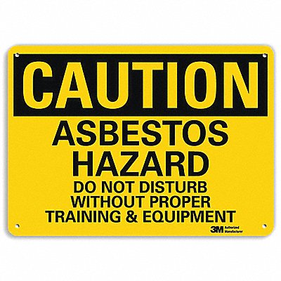 LYLE U41060RA10X7 Safety Sign 7 in x 10 in Aluminum