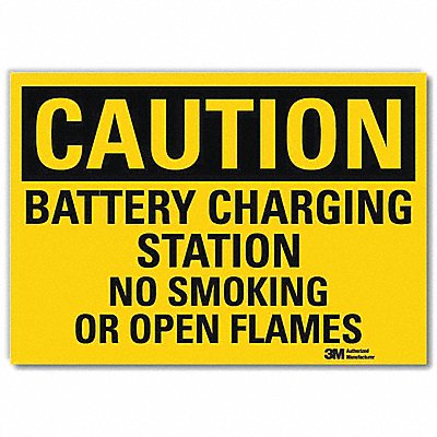 LYLE U41072RD14X10 No Smoking Sign 10inx14in Reflective Sheeting
