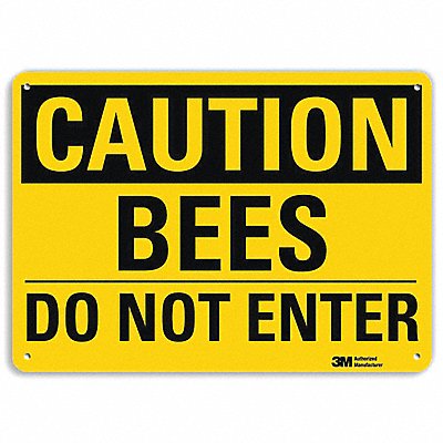 LYLE U41079NP10X7 Caution Sign 7 inx10 in Plastic