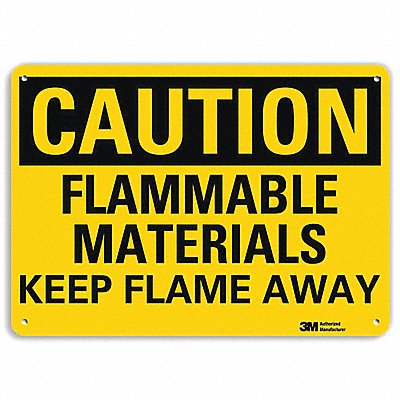 LYLE U41312RA10X7 Safety Sign 7 in x 10 in Aluminum
