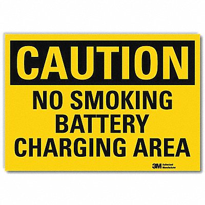 LYLE U41548RD10X7 No Smoking Sign 7inx10in Reflective Sheeting