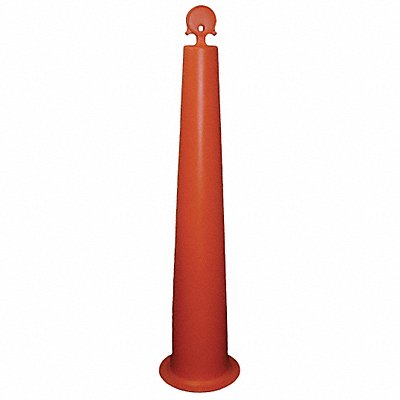 GRAINGER 0377042P Channelizer Cone 42 in H Orange HDPE