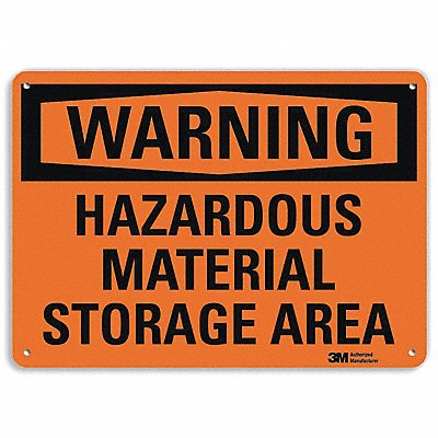 LYLE U61110NA10x7 Danger Sign 7 in x 10 in Aluminum