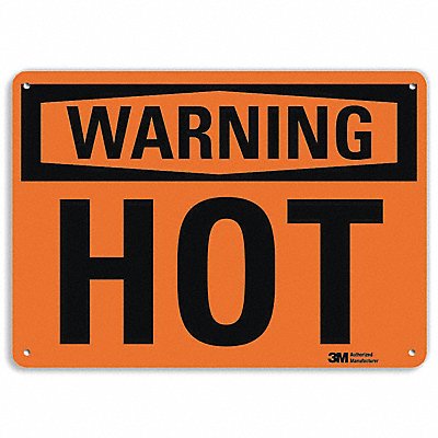 LYLE U61122NP14X10 Security Sign 10 inx14 in Plastic