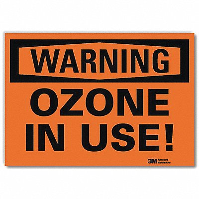 LYLE U61192RD7X5 Security Sign 5inx7inReflective Sheeting