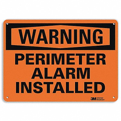 LYLE U61195NA10x7 Danger Sign 7 in x 10 in Aluminum