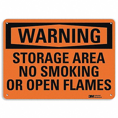 LYLE U61229NP10X7 Security Sign 7 in x 10 in Plastic