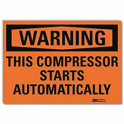 LYLE U61240RD7X5 Security Sign 5inx7inReflective Sheeting
