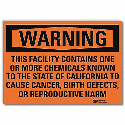 LYLE U61248RD14X10 Security Sign 10in x 14in Reflective Sheeting