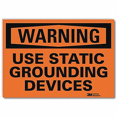 LYLE U61263RD14X10 Security Sign 10in x 14in Reflective Sheeting