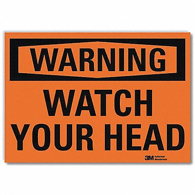 LYLE U61268RD7X5 Security Sign 5inx7inReflective Sheeting