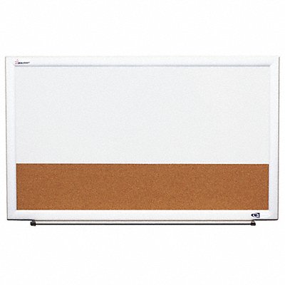 ABILITY ONE 7110020000000 Combination Bulletin Board 30inWx18inH