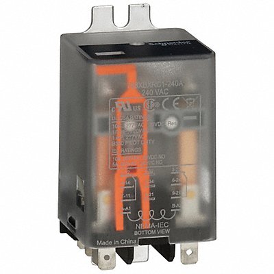 SCHNEIDER 788XBXRC1240A Flange Mount Relay 240VAC 10 A 8 Pins