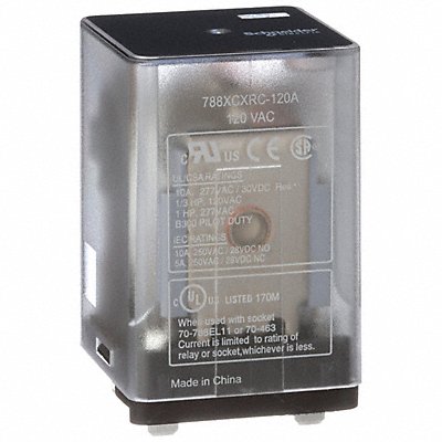 SCHNEIDER 788XCXRC120A J2416 GeneralPurpose Relay 120VAC 10A 11Pins
