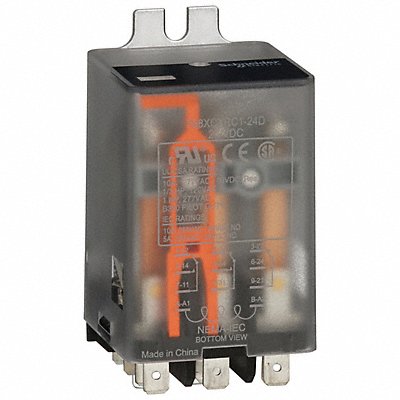 SCHNEIDER 788XCXRC124D Flange Mount Relay 24VDC 10 A 11 Pins