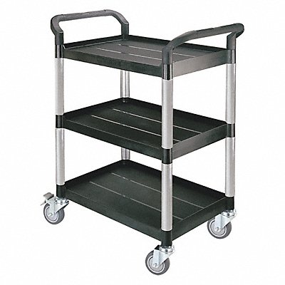 GRAINGER 35KT25 Utility Cart Black 39-1/2 in.H