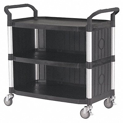 GRAINGER 35KT30 Enclosed Cart 43.625 Fiberglass/Plastic