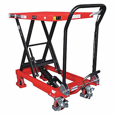 DAYTON 35KT59 Scissor Lift Table 32inLx19-3/4inW