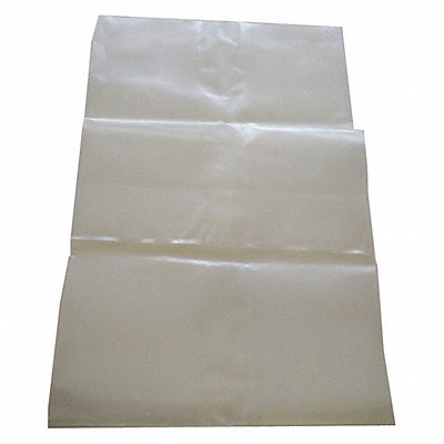 GRAINGER 35KT73 Drum Liner Natural 55 gal LDPE PK50