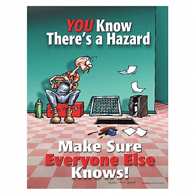 SAFETYPOSTER.COM P3099 Safety Poster 22 in x 17 in Paper