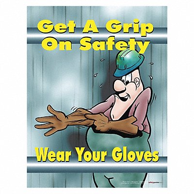 SAFETYPOSTER.COM P0013 Safety Poster 22 in x 17 in Paper
