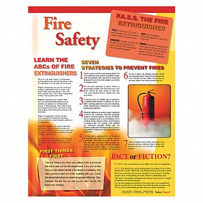 SAFETYPOSTER.COM P4439 Safety Poster 22 in x 17 in Paper
