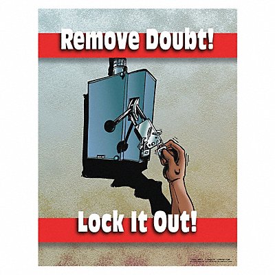 SAFETYPOSTER.COM P0841 Safety Poster 22 in x 17 in Paper