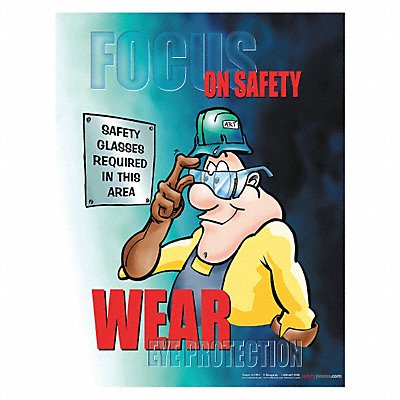 SAFETYPOSTER.COM P1199 Safety Poster 22 in x 17 in Paper