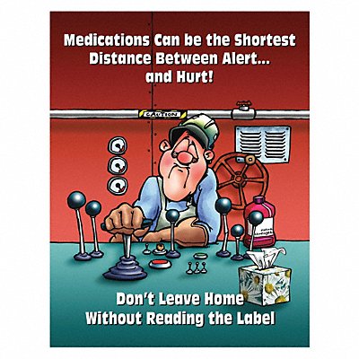 SAFETYPOSTER.COM P3855 Safety Poster 22 in x 17 in Paper