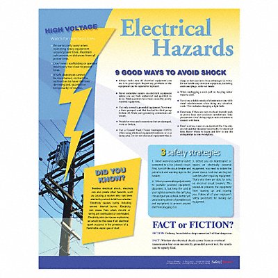 SAFETYPOSTER.COM P4440 Safety Poster 22 in x 17 in Paper