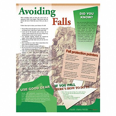 SAFETYPOSTER.COM P4441 Safety Poster 22 in x 17 in Paper
