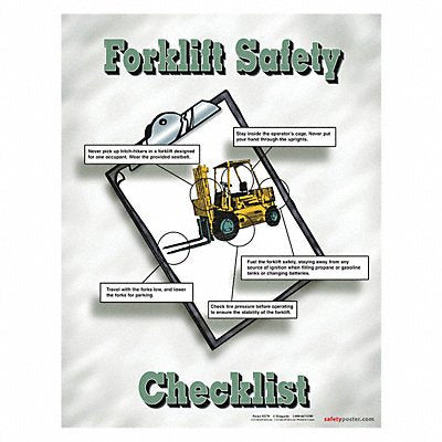 SAFETYPOSTER.COM P2170 Safety Poster 22 in x 17 in Paper