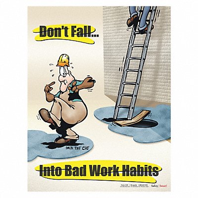 SAFETYPOSTER.COM P0205 Safety Poster 22 in x 17 in Paper