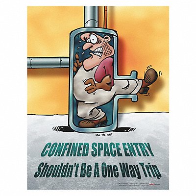 SAFETYPOSTER.COM P1520 Safety Poster 22 in x 17 in Paper