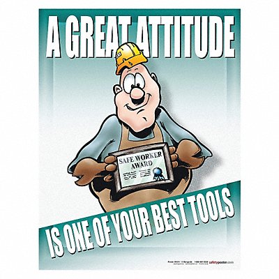 SAFETYPOSTER.COM P0942 Safety Poster 22 in x 17 in Paper