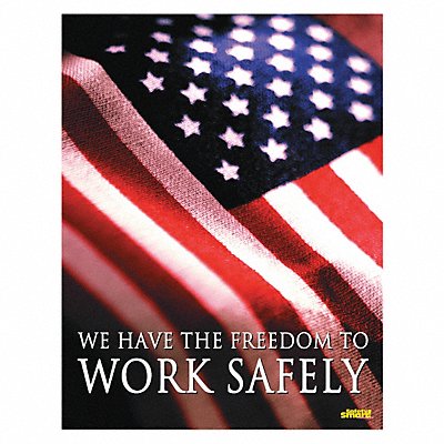 SAFETYPOSTER.COM P4050 Safety Poster 22 in x 17 in Paper