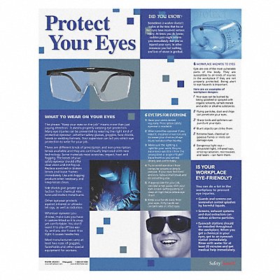 SAFETYPOSTER.COM P4607 Safety Poster 22 in x 17 in Paper