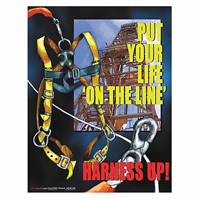 SAFETYPOSTER.COM P4080 Safety Poster 22 in x 17 in Paper