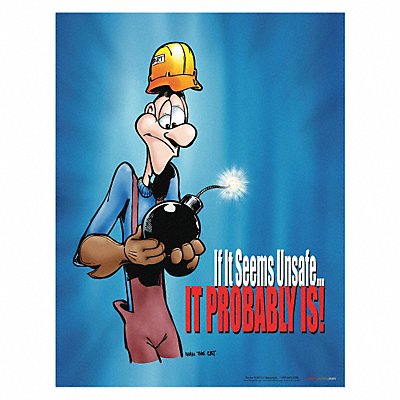 SAFETYPOSTER.COM P0108 Safety Poster 22 in x 17 in Paper
