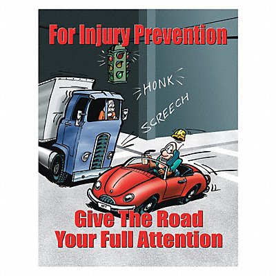 SAFETYPOSTER.COM P0802 Safety Poster 22 in x 17 in Paper
