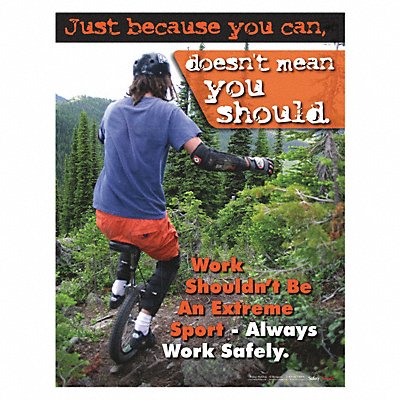SAFETYPOSTER.COM P4474 Safety Poster 22 in x 17 in Paper